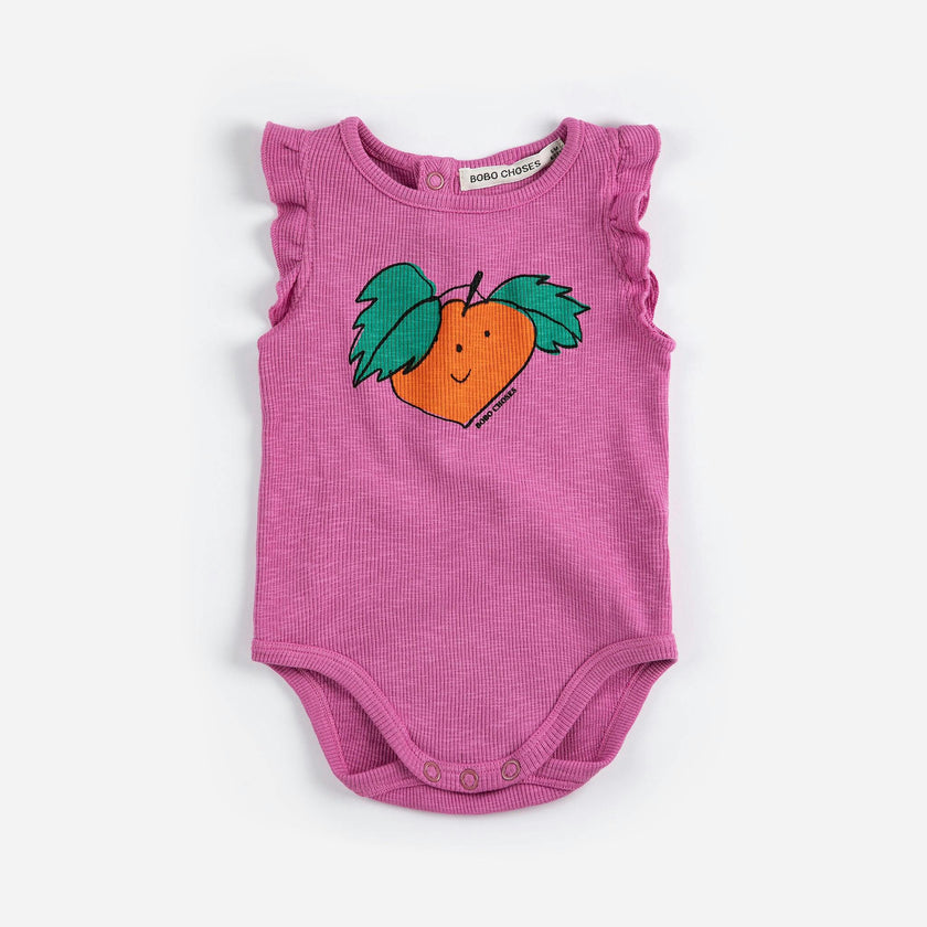 Tangerine ruffled body