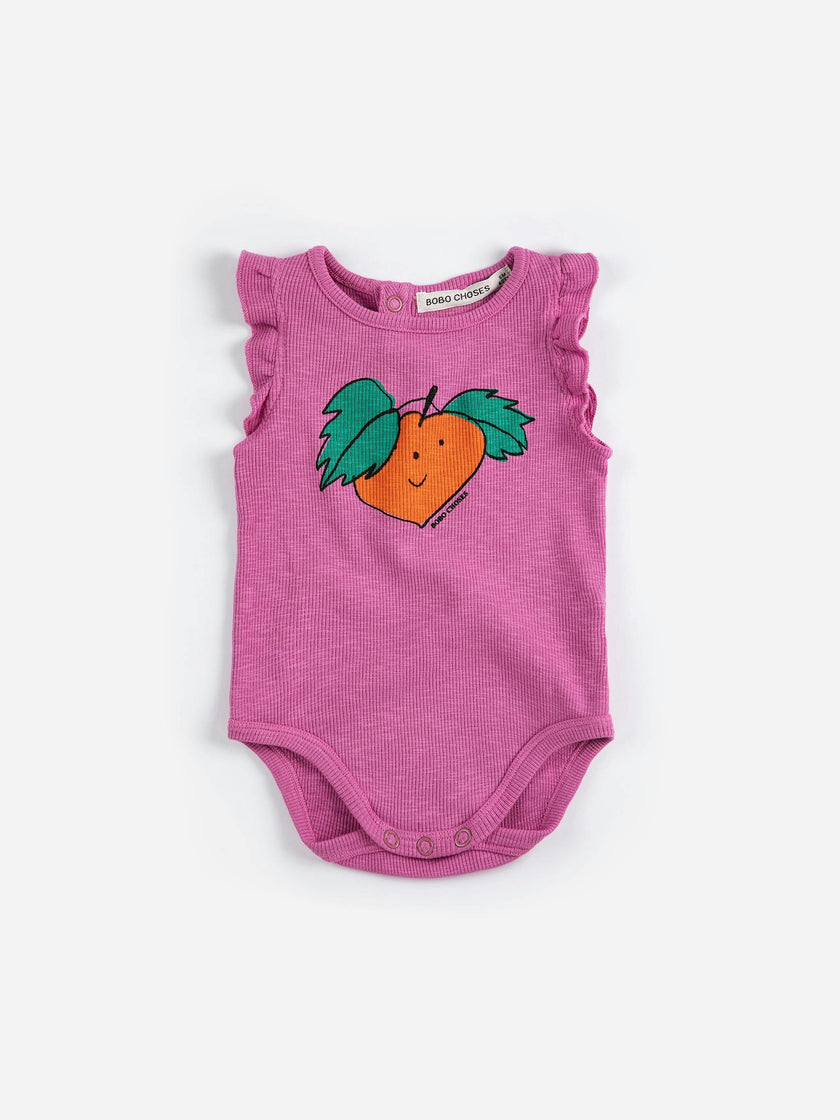 Tangerine ruffled body