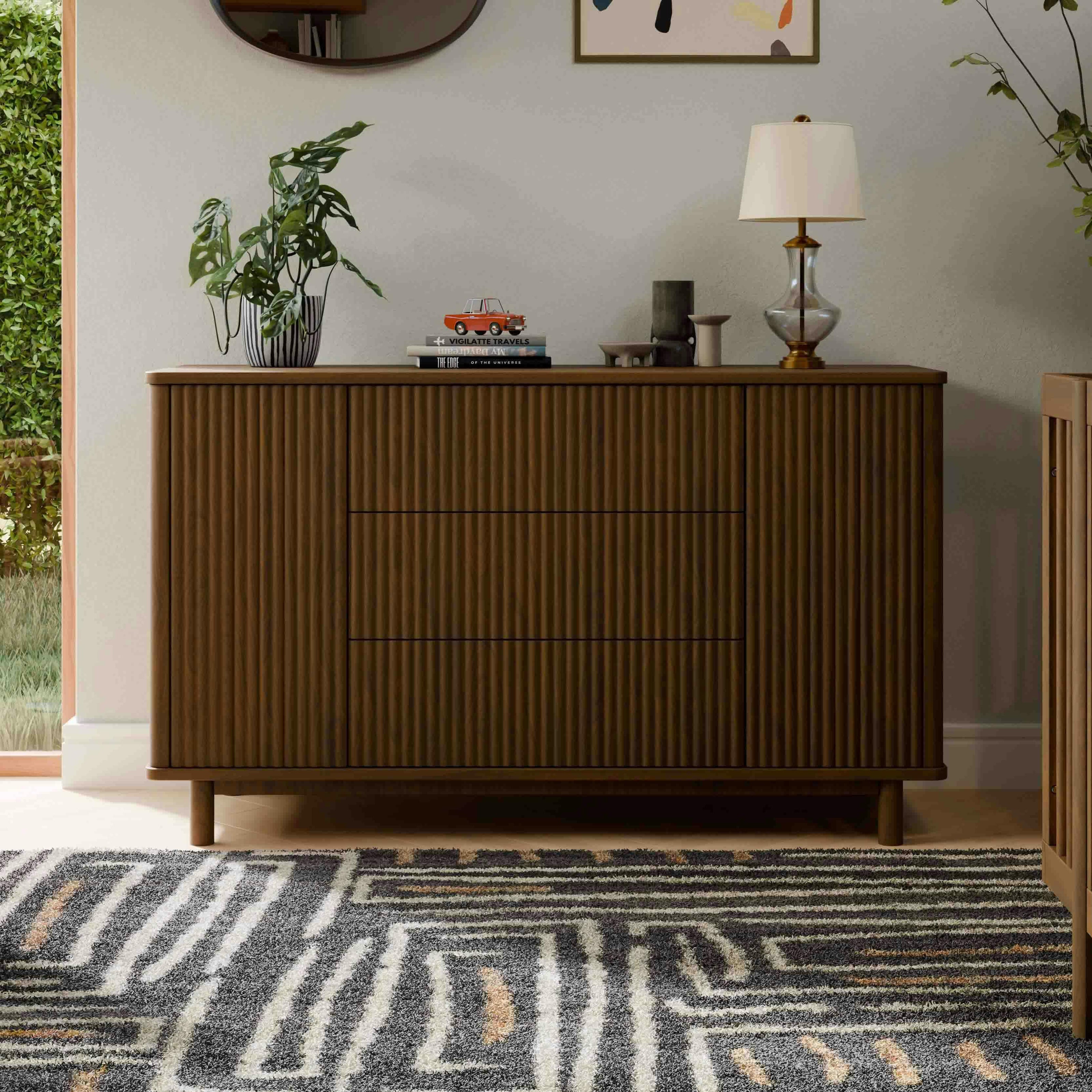Pogo Tambour Extra Wide Assembled Dresser (58