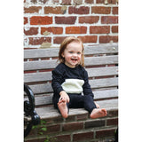 Unisex Couture Contrast Front Pocket Sweater & Pant 2-Piece Set
