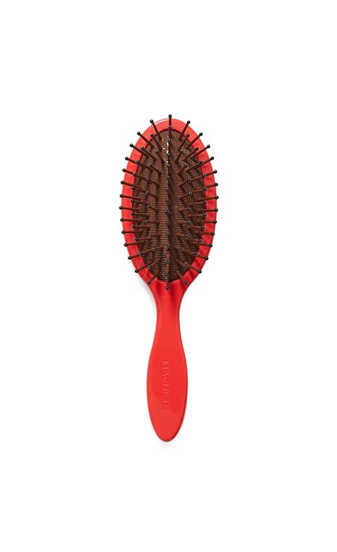 Travel Detangling Hair Brush in Ruby