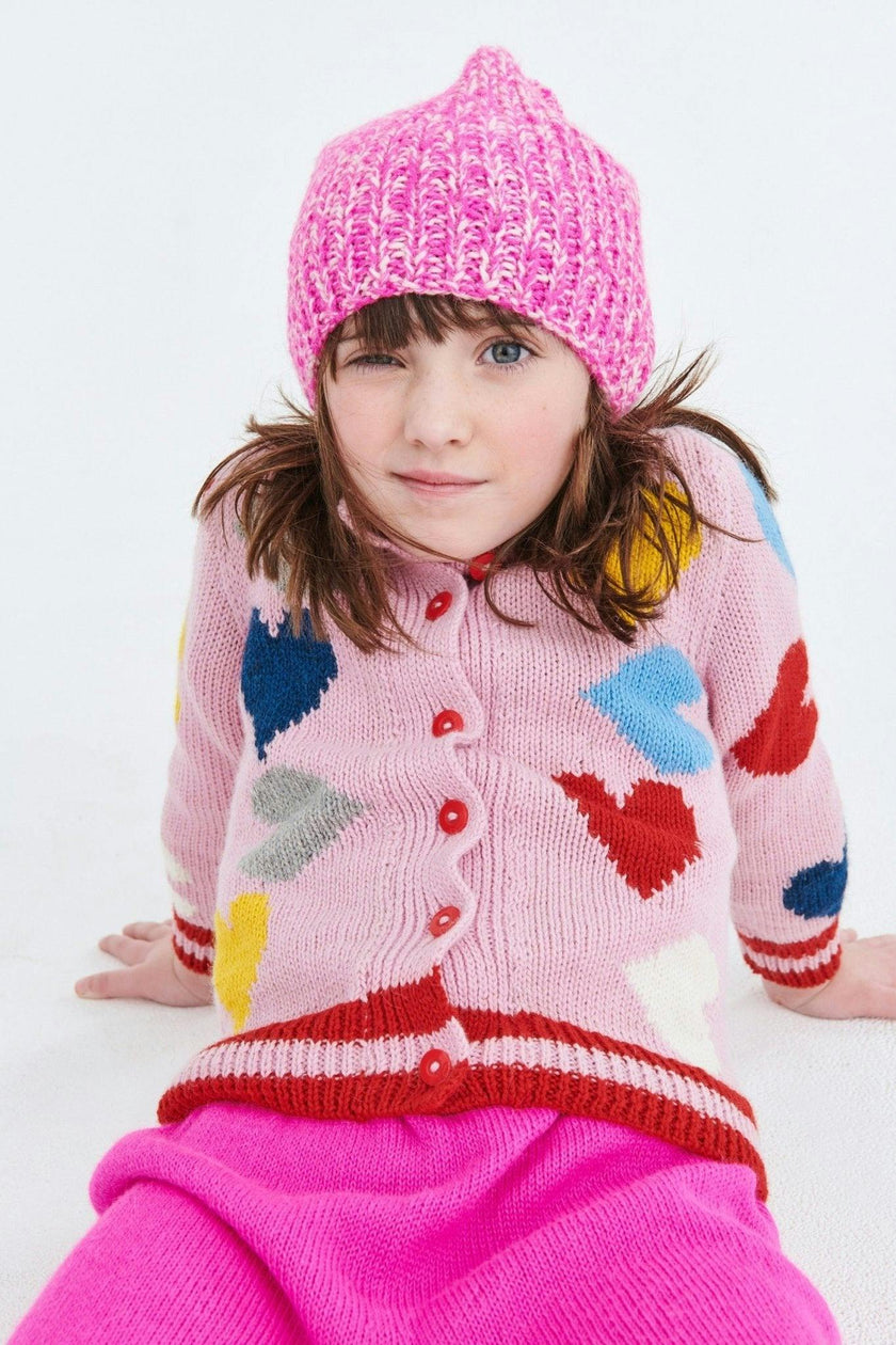 Multi Hearts Cardigan