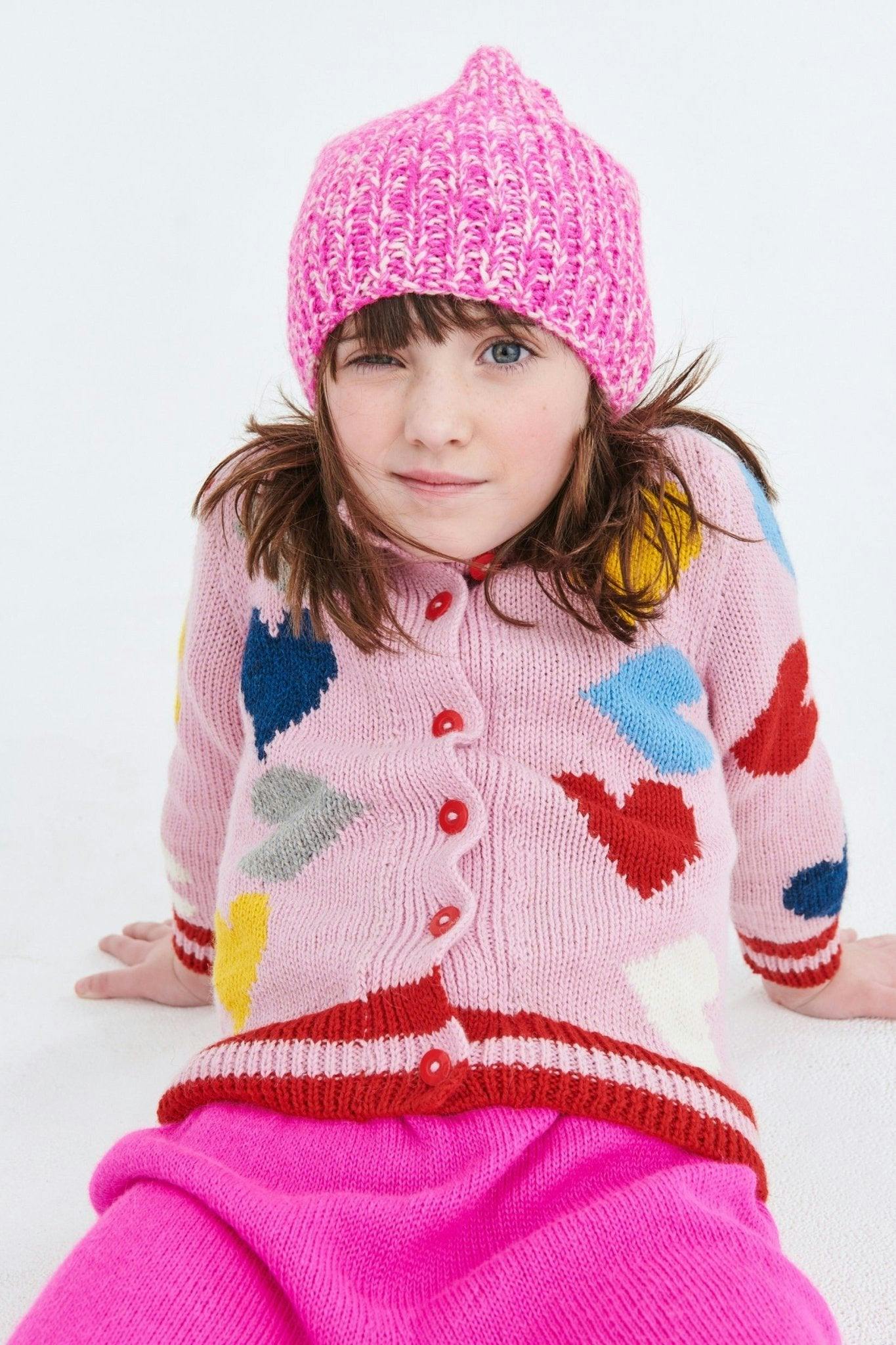 Speckled Pom Hat