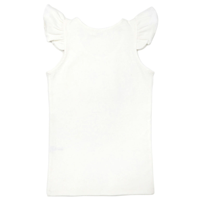 "lil sis" Embroidered Cotton Baby Rib Full Sleeve Tank