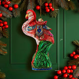 Kurt Adler 7-Inch Bellissimo Glass Flamingo Ornament