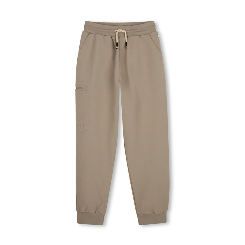 Beige Jogger Sweatpants