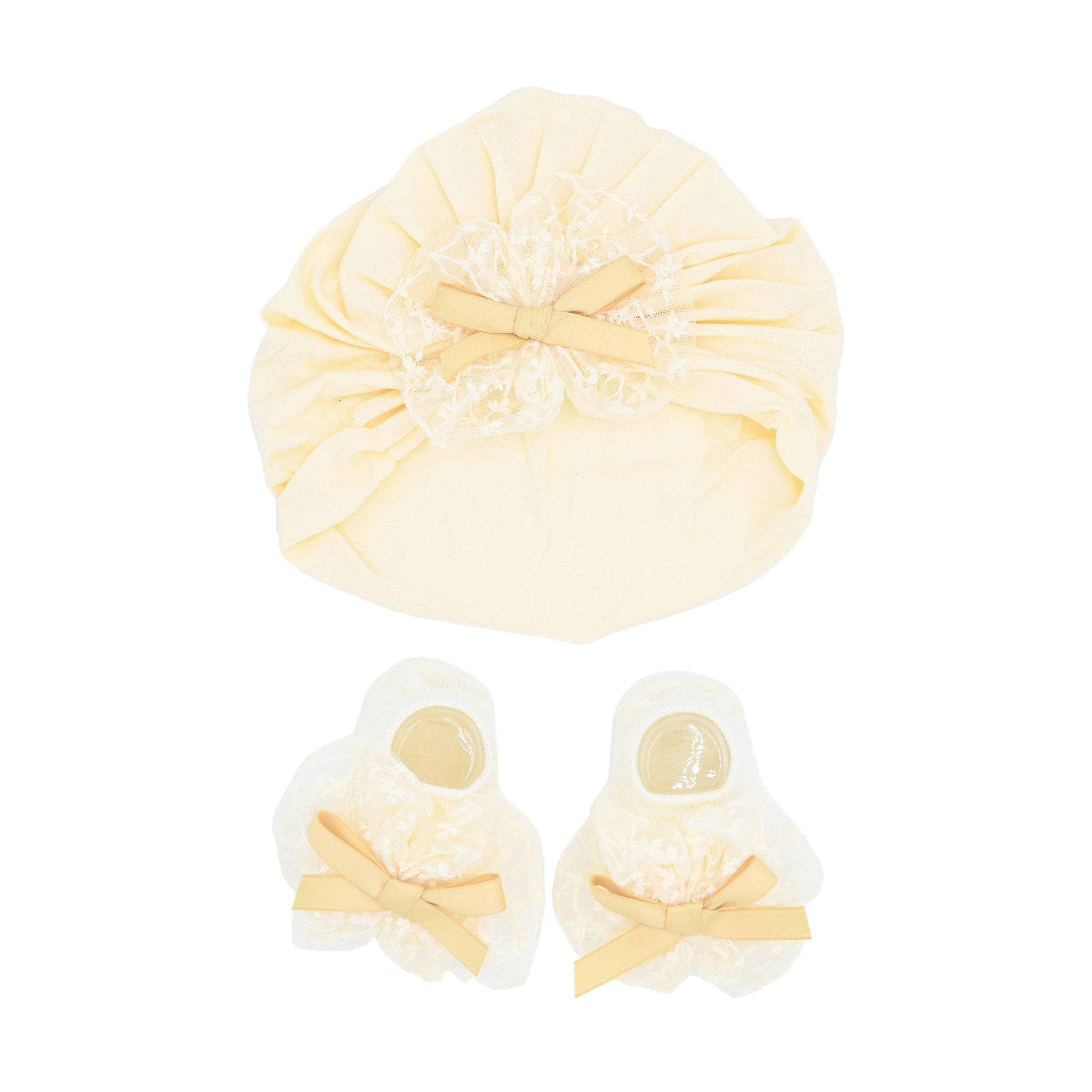 Bow & Bloom Baby Hat Gift Set