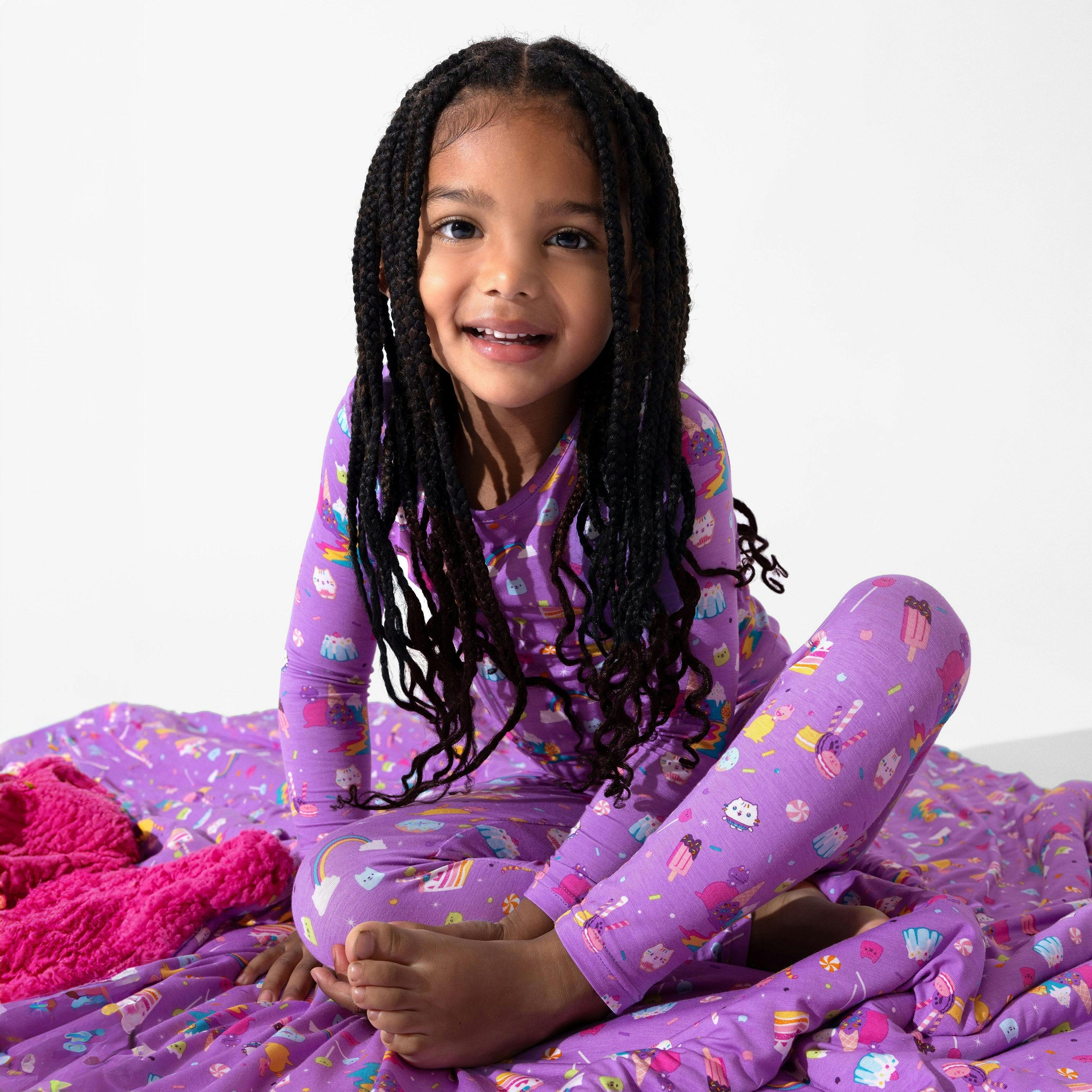 Gabby's Dollhouse: Sweet Treats Bamboo Sherpa Blanket