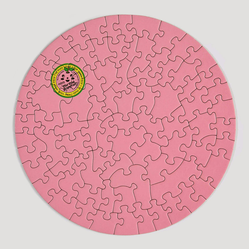 Flat Pink Grapefruit Puzzle
