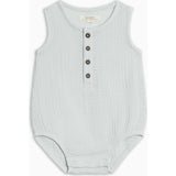 Bowie Muslin Bubble Romper - Powder