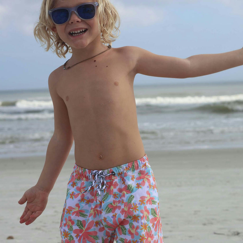 Hawaiian Luau Sustainable Swim Short