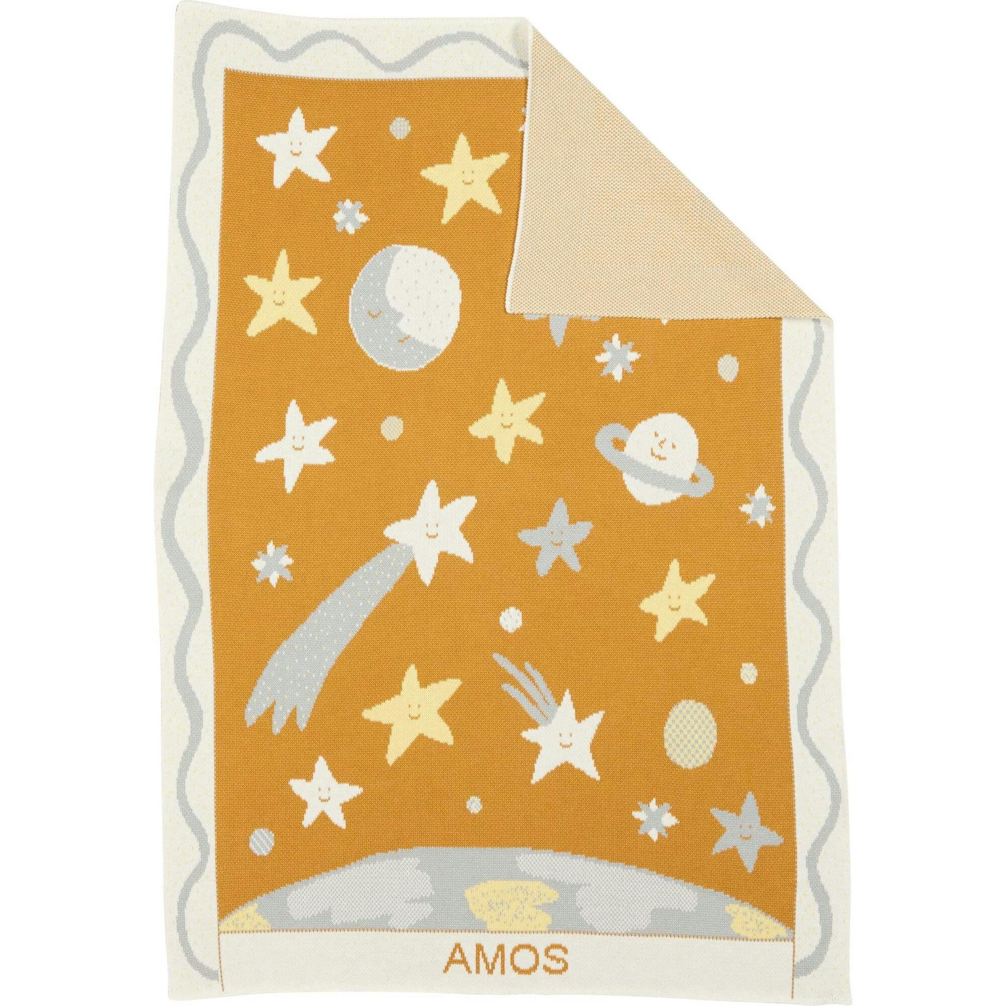 Night Sky Knit Midi Blanket