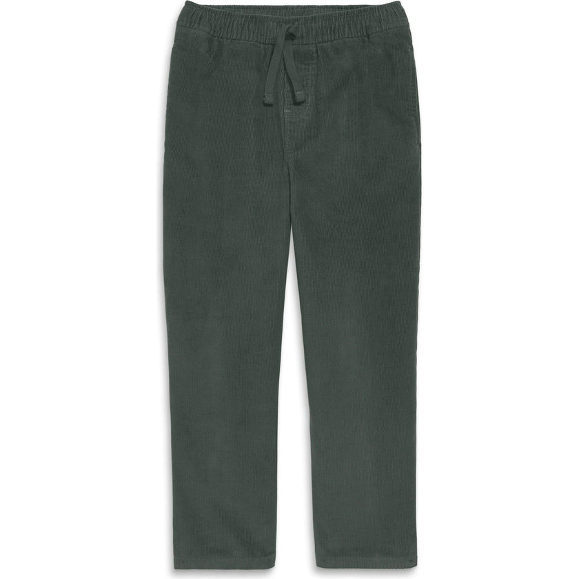 Kids stretch corduroy drawstring pant