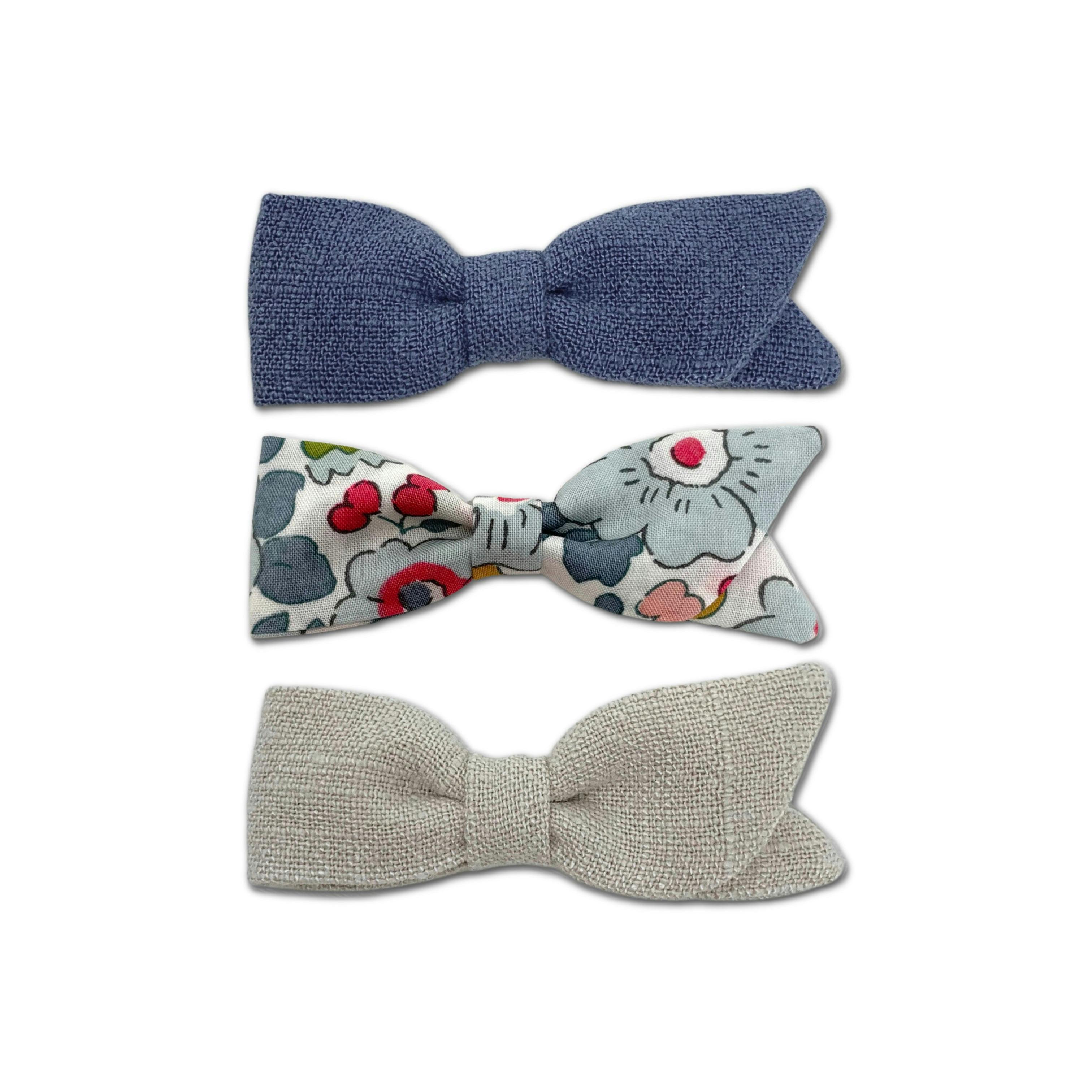 Petal Bows, Blue Bundle Set