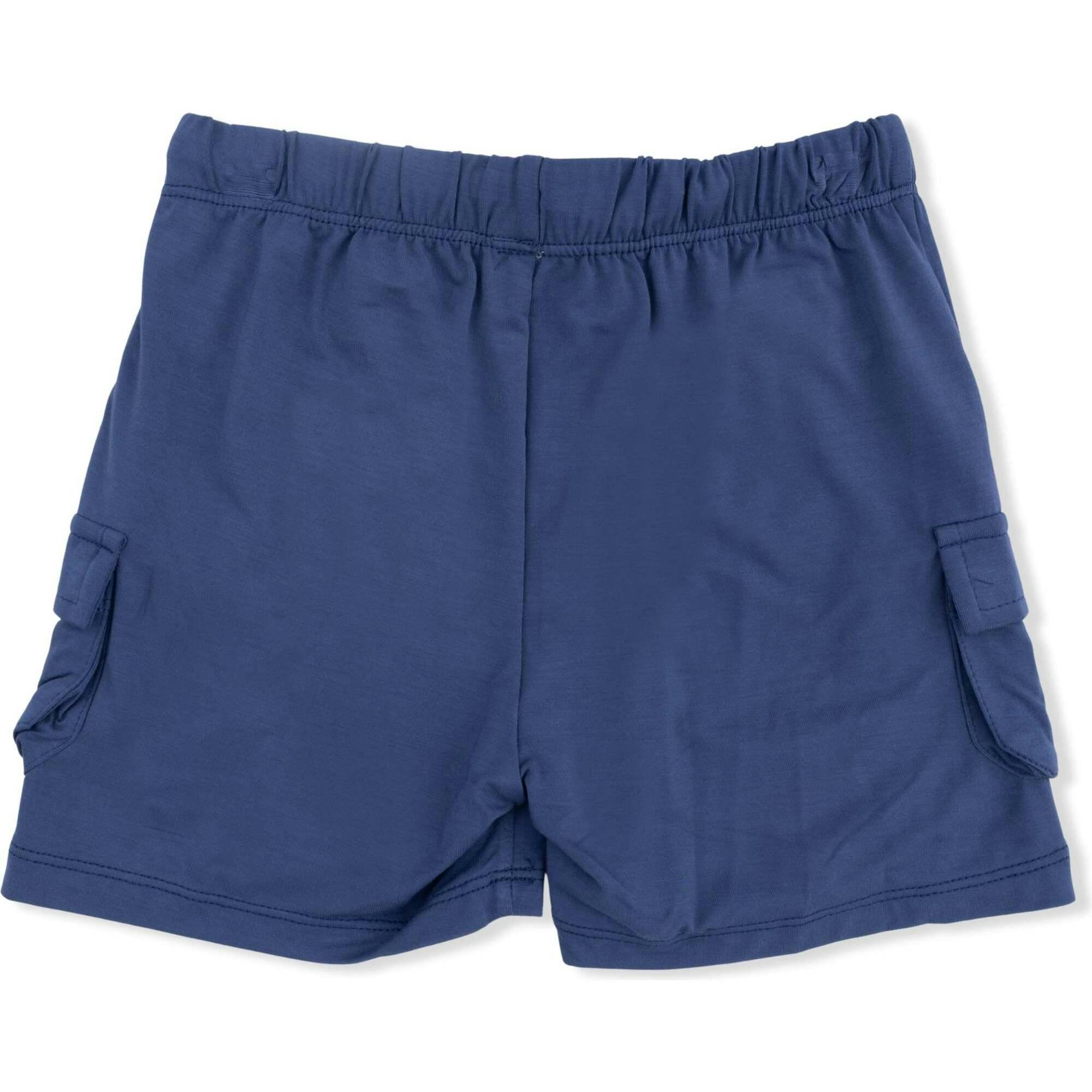 Soccer Balls Playing Soccer  Blue - Crew Neck Tee with Cargo Short