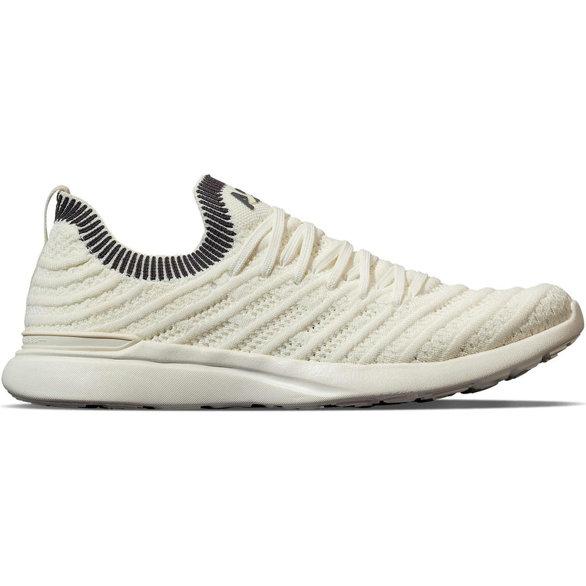 Women's TechLoom Wave Ivory / Iron / Ribbed, White