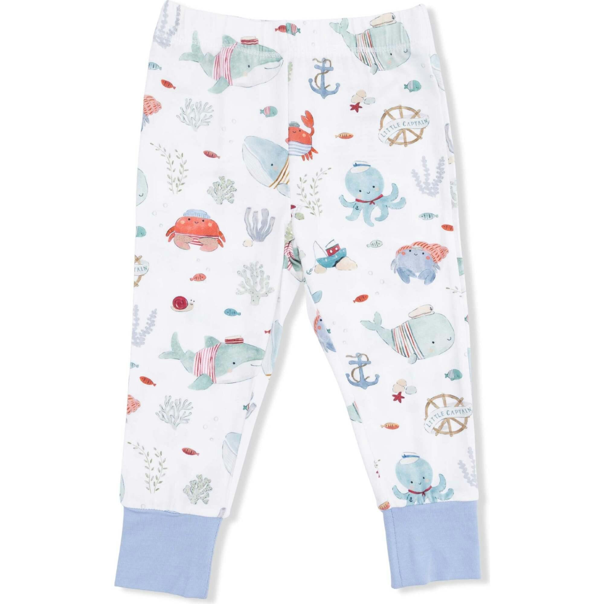 Sailor Sea Creatures - Short Sleeve Loungewear Set