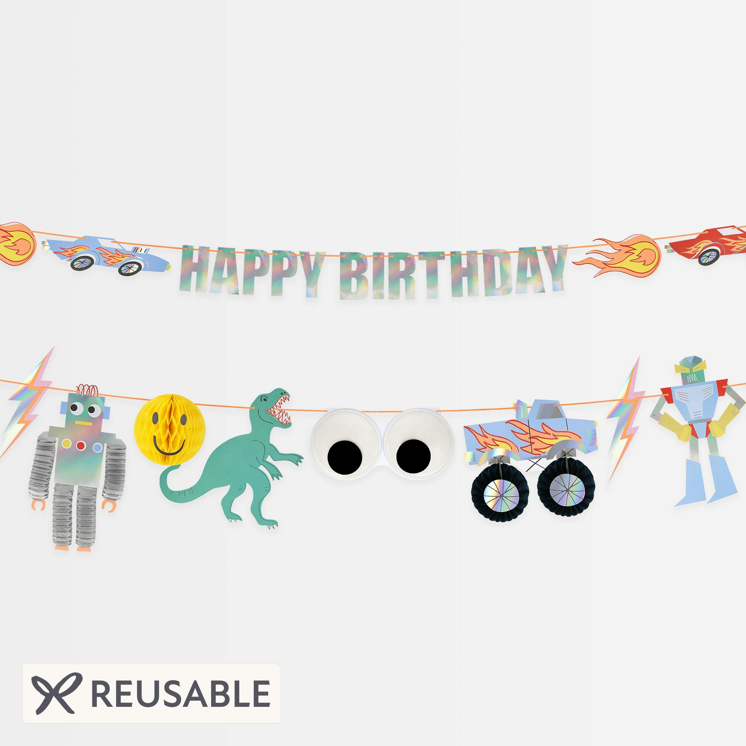 Toybox Icon Garland Set