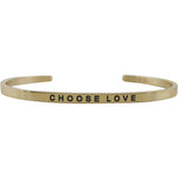 Women's "Choose Love" Bracelet