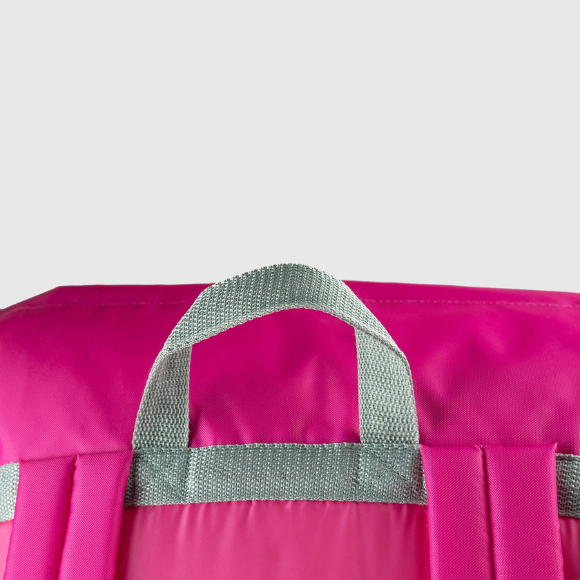 Sleep-n-pack: Packable Sleeping Bag, Big Kid 7-12+ yrs - Hibiscus Pink/Coconut Sherpa