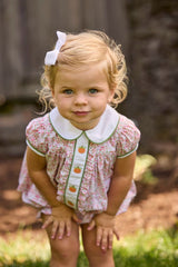 Ruffled Sally Bloomer Set - Pumpkins
