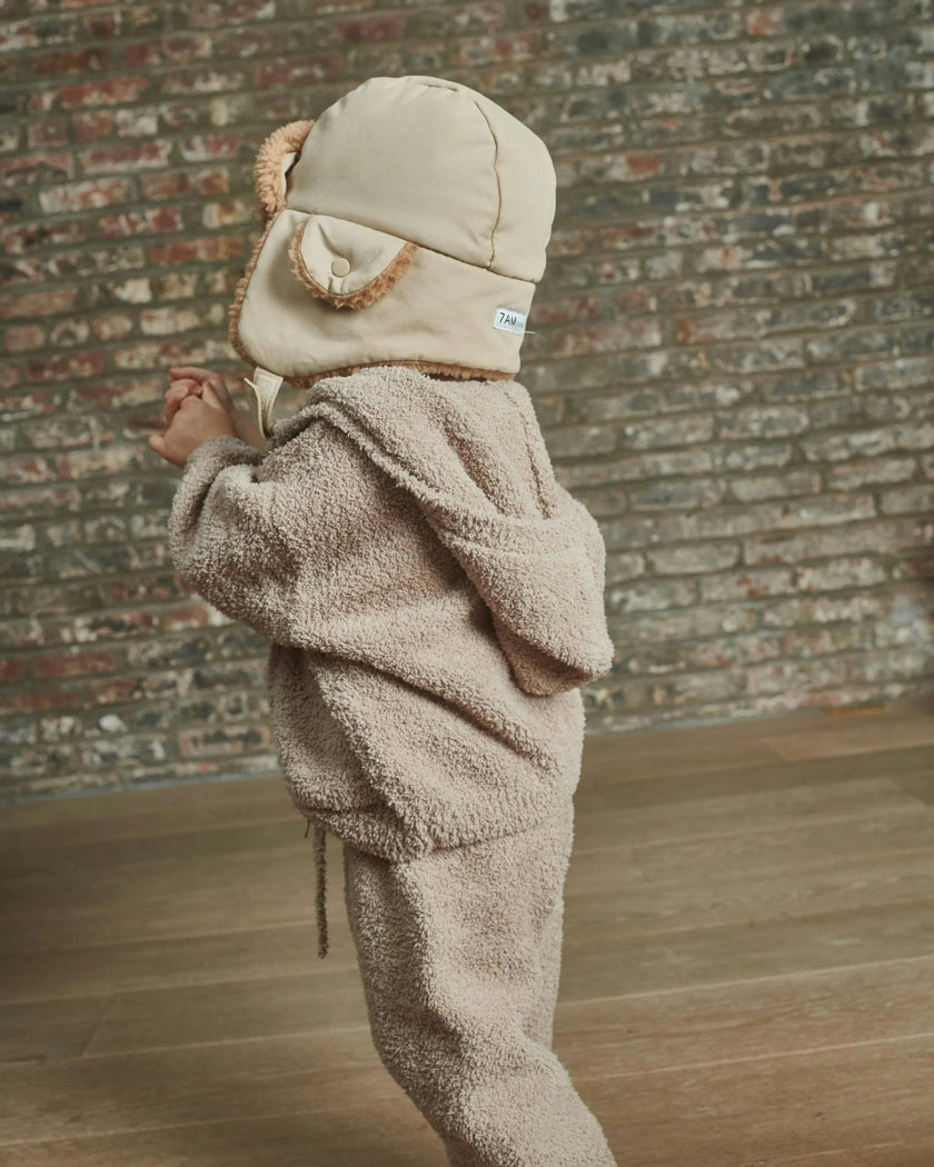Zip Up Hoodie - Fuzzy
