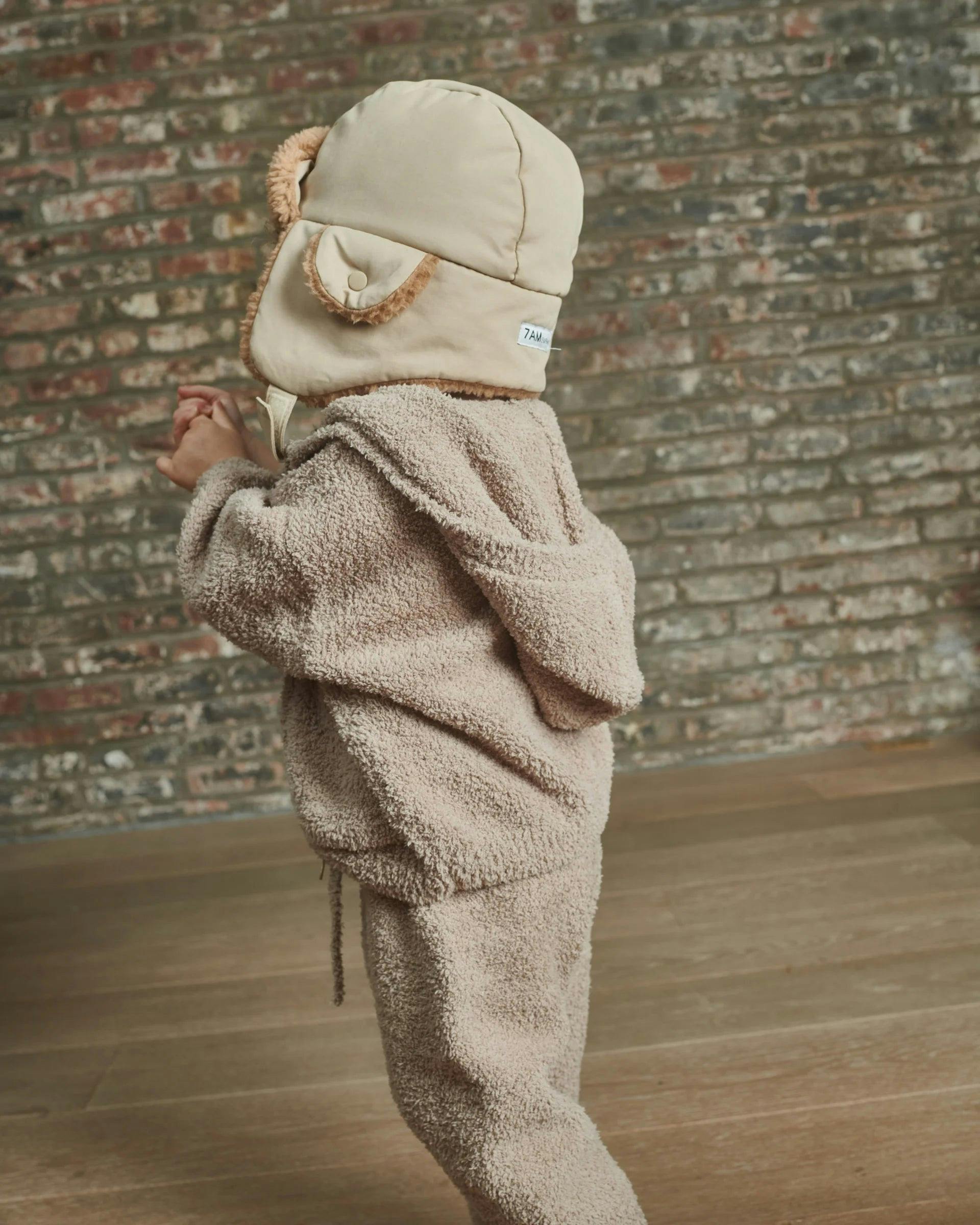 Zip Up Hoodie - Fuzzy