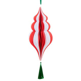 Large Striped Paper Honeycomb Decorations