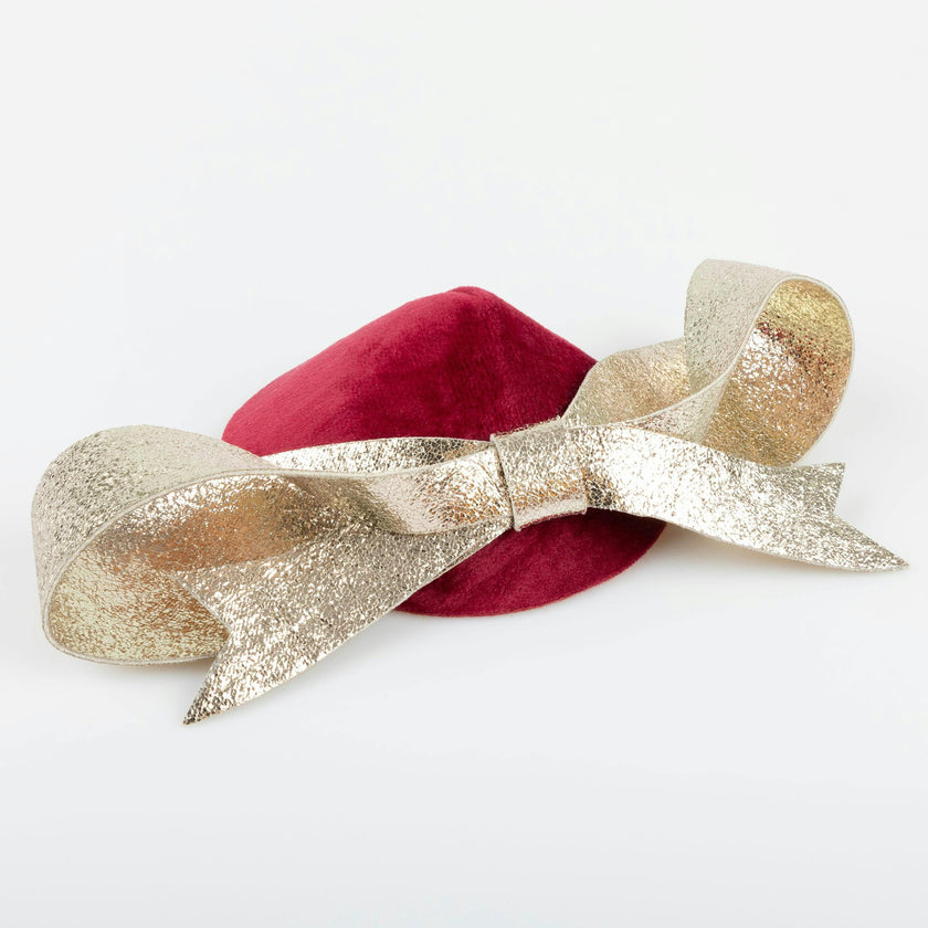 Bow Hat Hair Clip