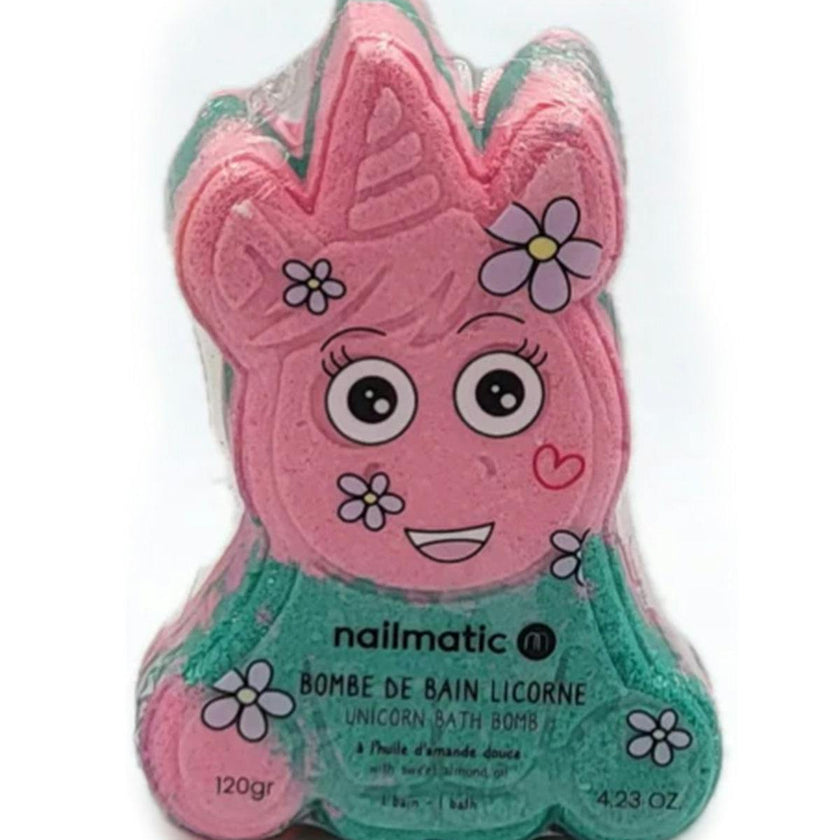 Bath Bomb for Kids UNICORN Pink/ Green