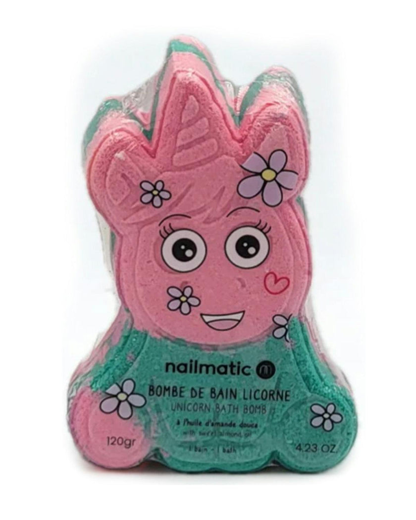 Bath Bomb for Kids UNICORN Pink/ Green