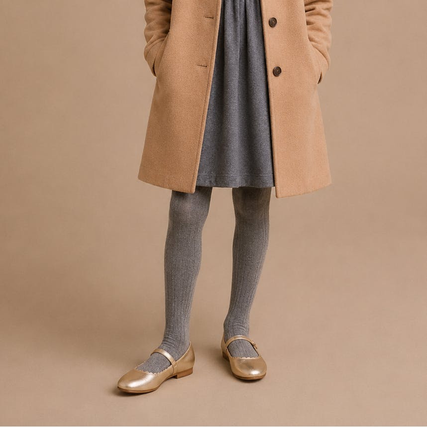Aria Ballet Flat | Blush Leather