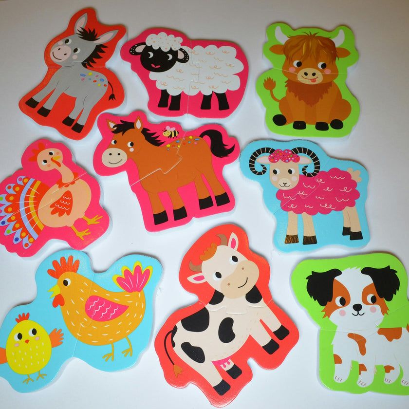 Bath Time: Puzzles - Barnyard Bash