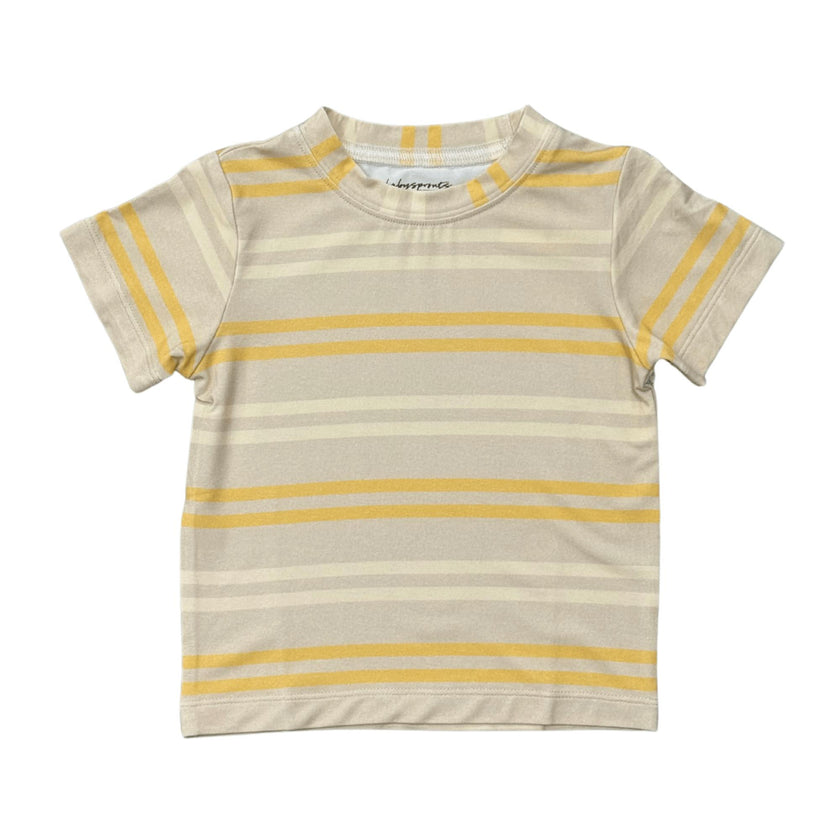 Boy's Short Sleeve Tee in Multi Stripe