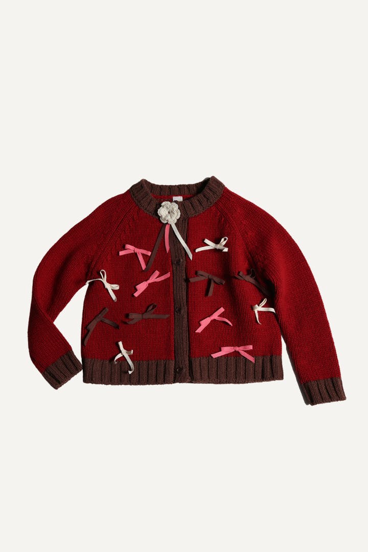 MARISOL BOW CARDIGAN