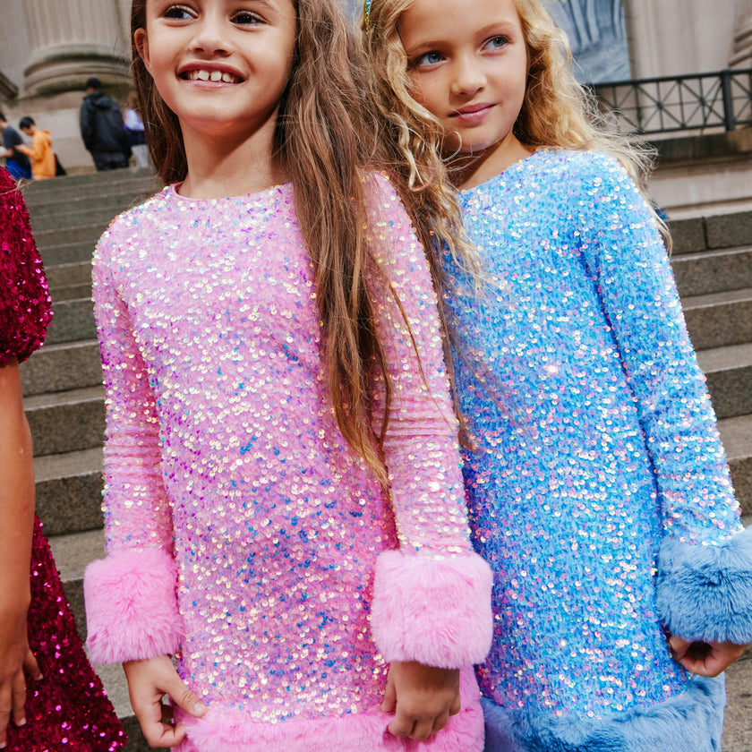 Sabrina Shimmer Dress