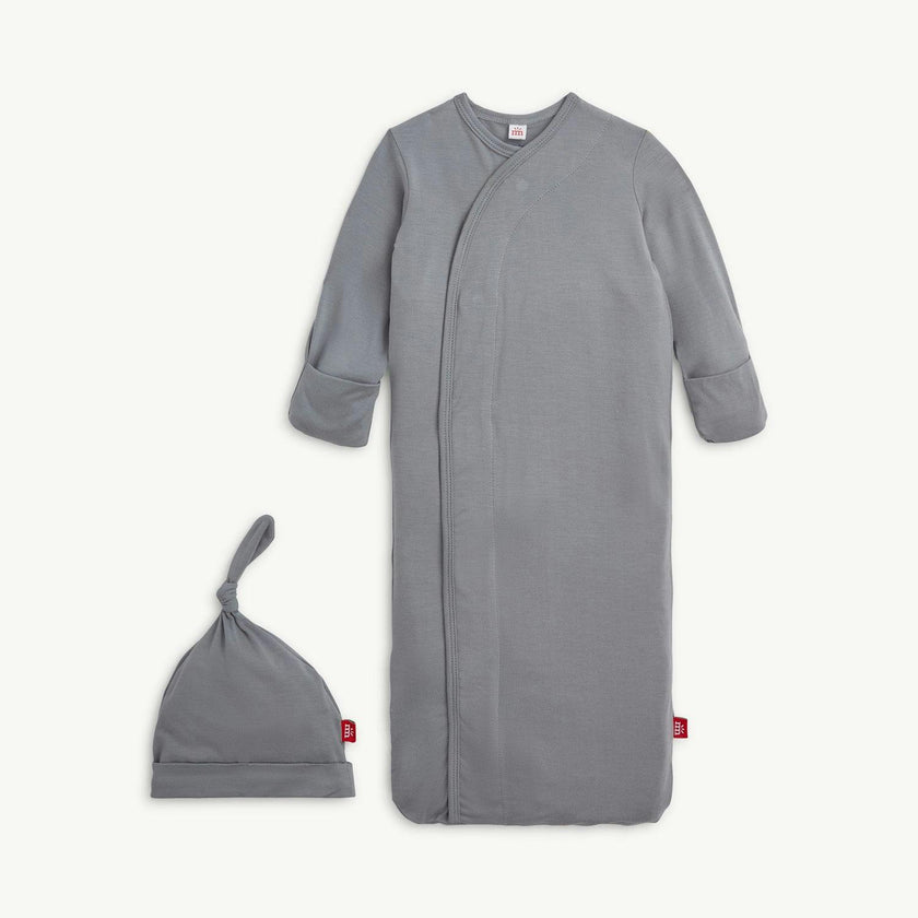 Magnetic Gown & Hat Set ARCTIC GREY