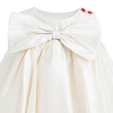 Cream Petra Bow Dress