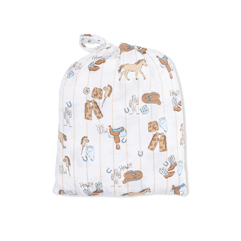 Cowboy Nursery - Crib Sheet