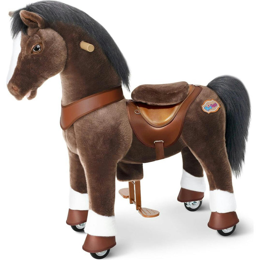 Model Y® Horse Ride-On Toy Age 3–4 – Chocolate Brown