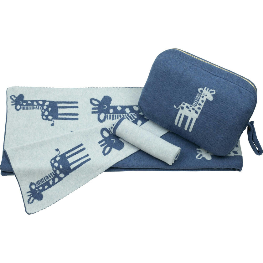 Reversible Baby Blanket Set