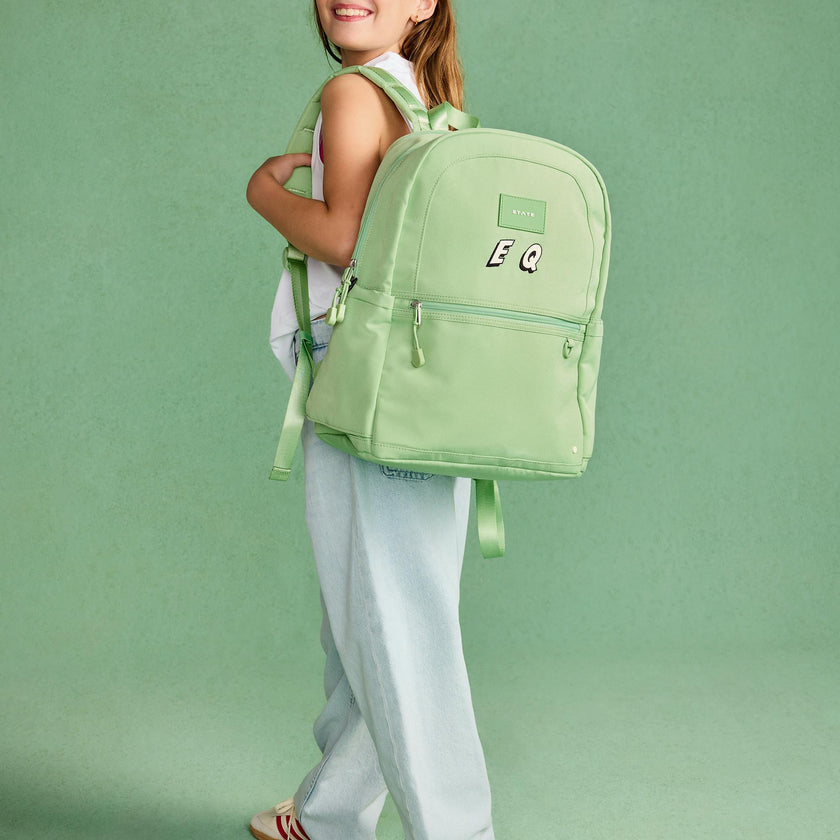 Kane Double Pocket Backpack, Green