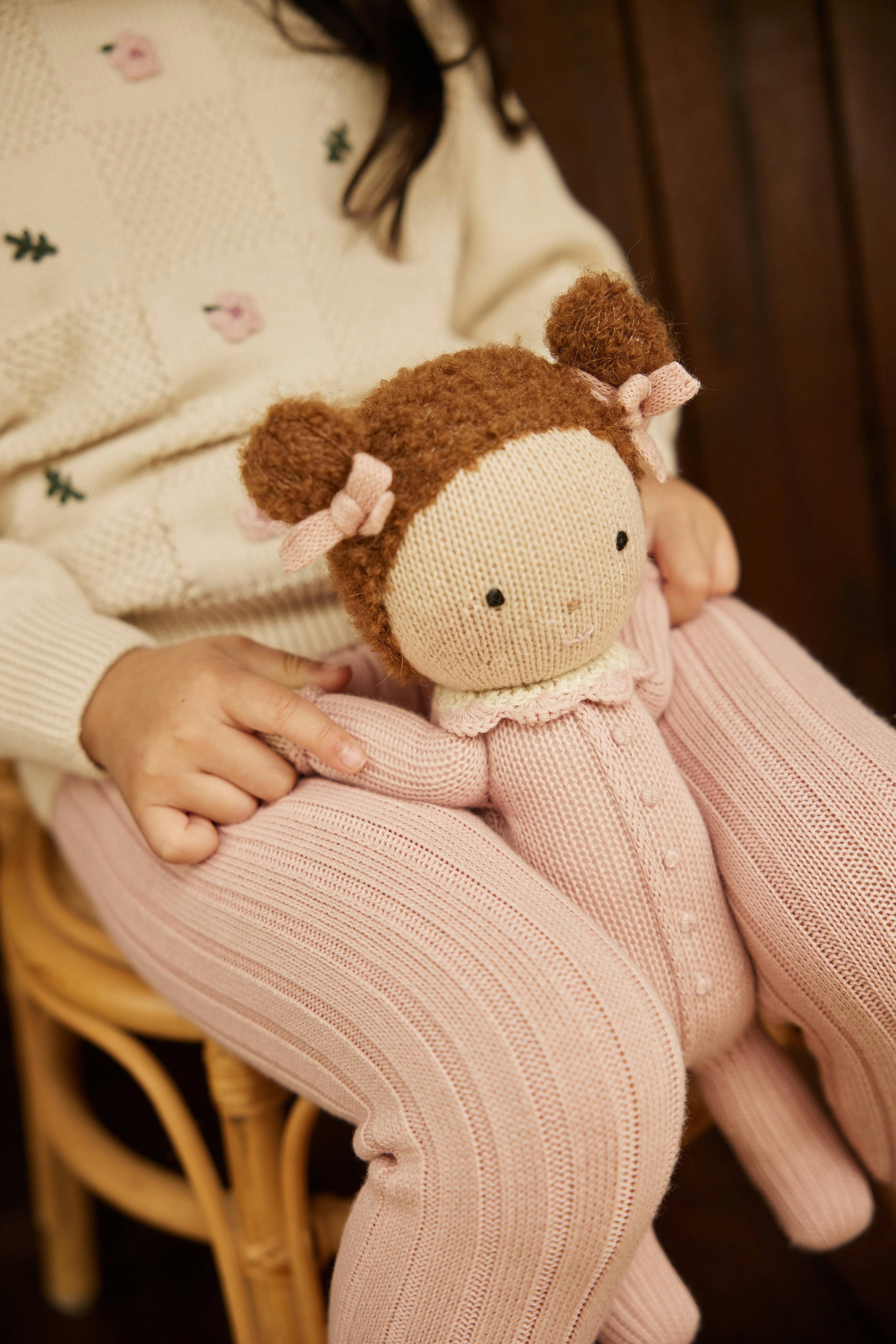 Baby Emily doll pink -  11
