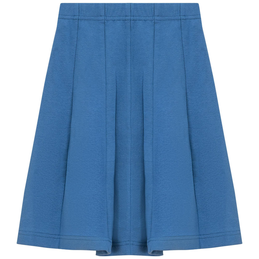 Ribbed Short Panel Skirt