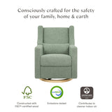 Kiwi Electronic Recliner and Swivel Glider with USB port