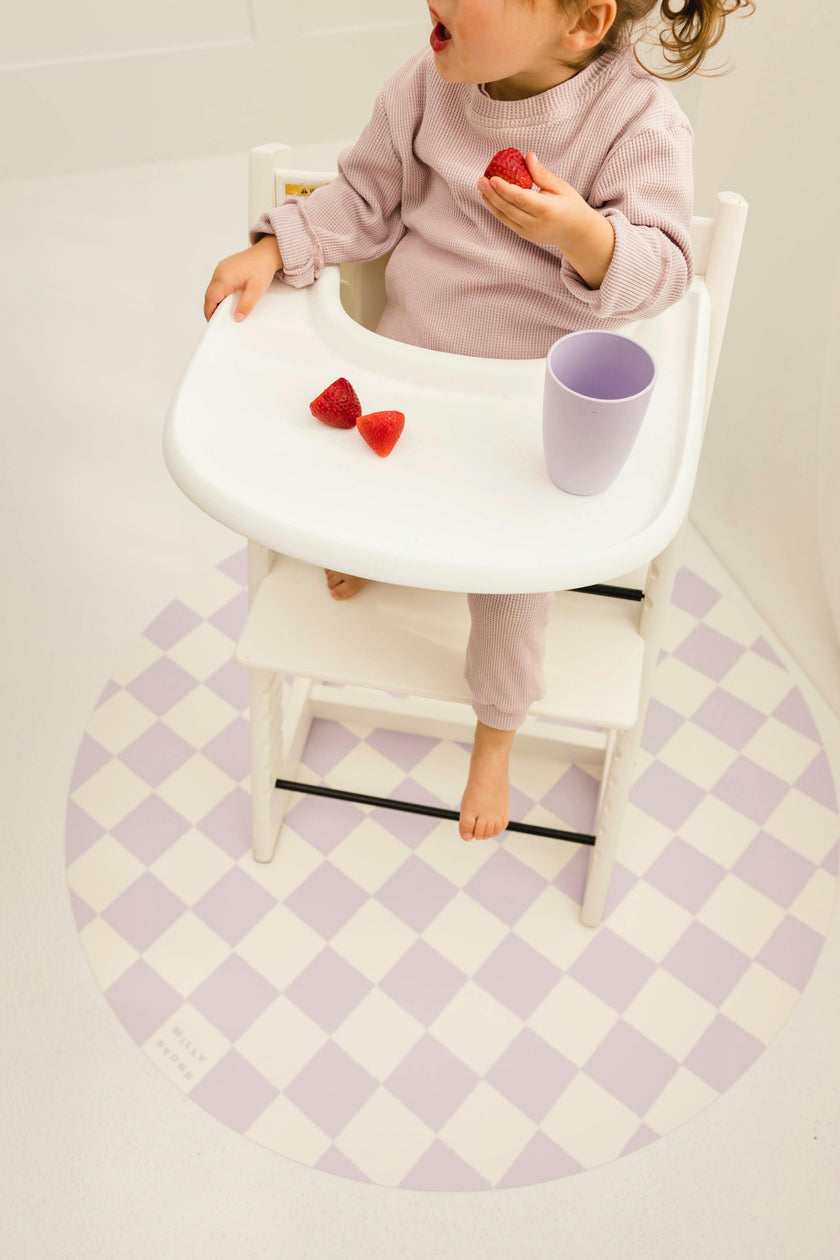 Catch All Mat for Mealtime & Playtime Mess
