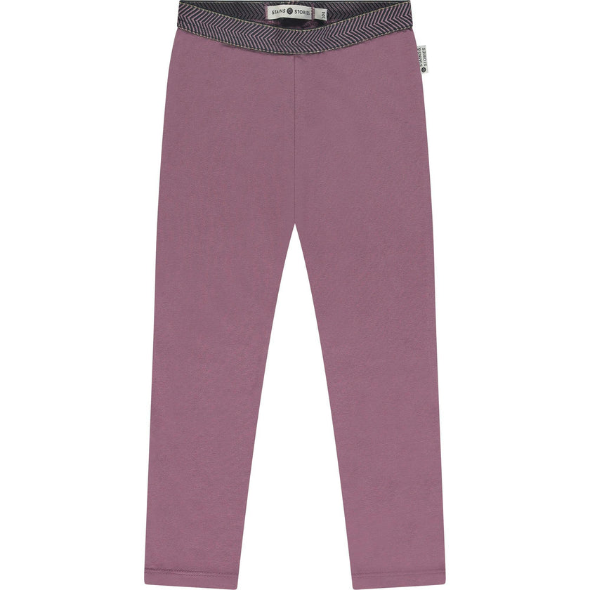 Abstract Pattern Waistband Leggings
