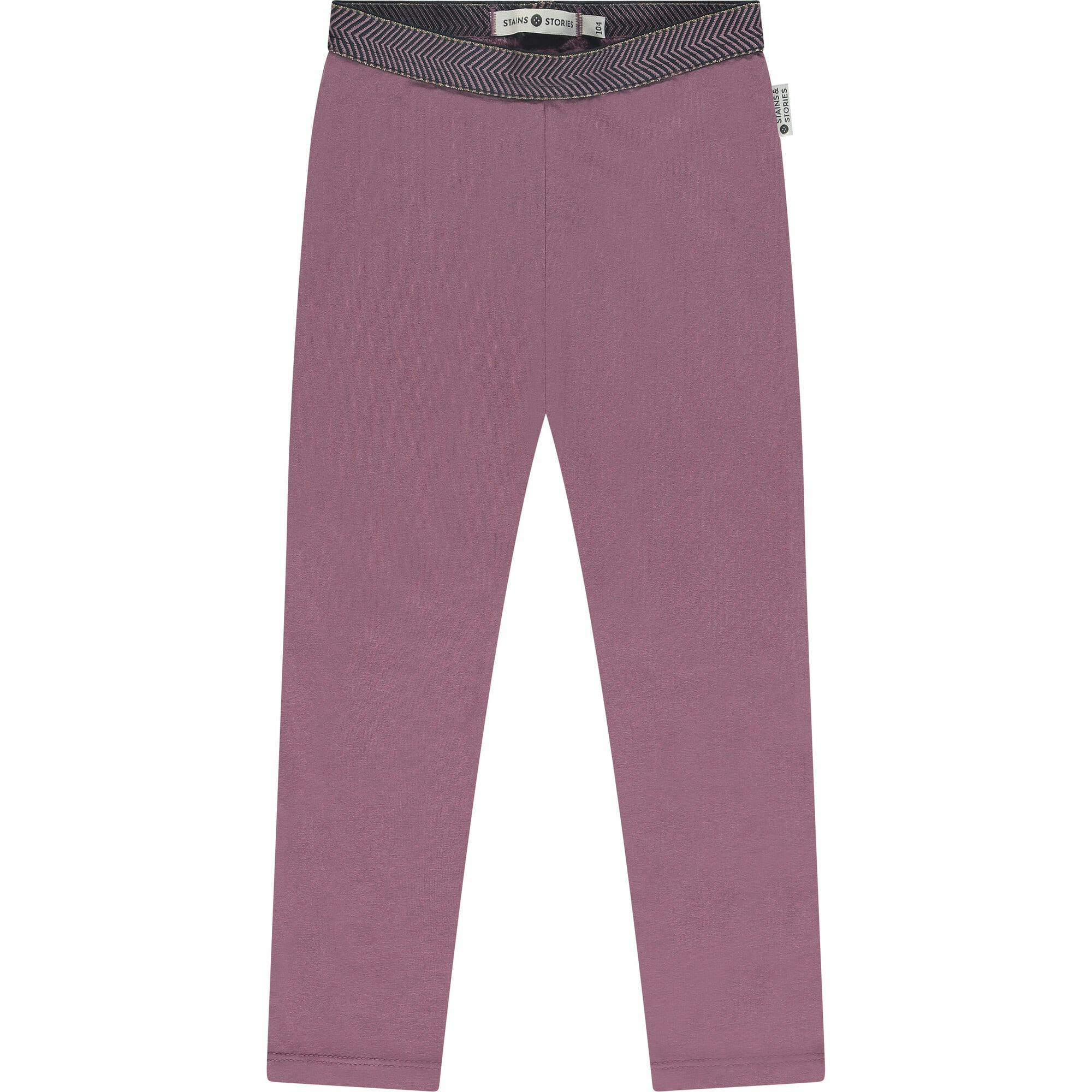 Abstract Pattern Waistband Leggings