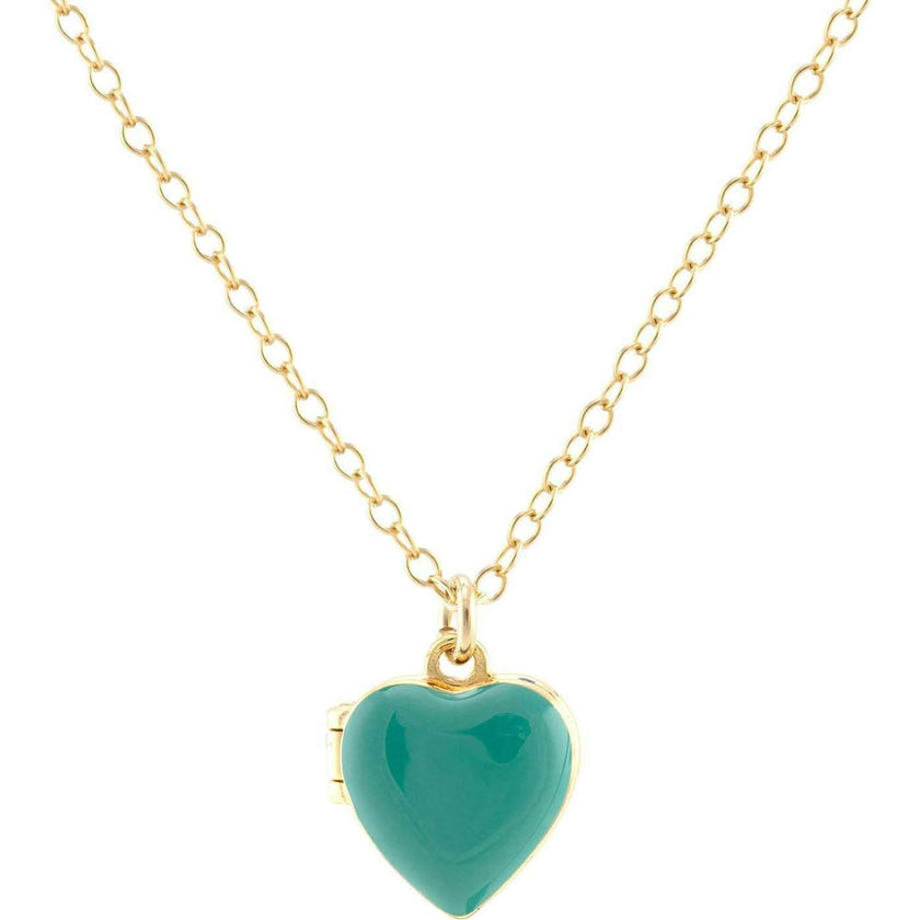 Enamel Heart Locket