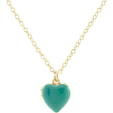 Enamel Heart Locket